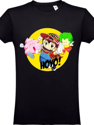 FANS DEL DR SLUMP camiseta Arale y Gatxan