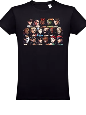 Camiseta 'Street Fighter Personajes'