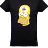 camiseta estampada los simposon homero