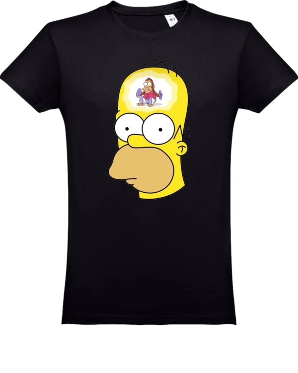 camiseta estampada los simposon homero